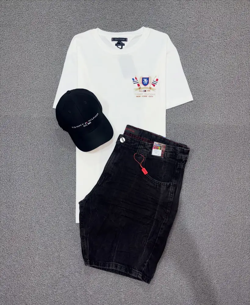 Camiseta Branca Estampada